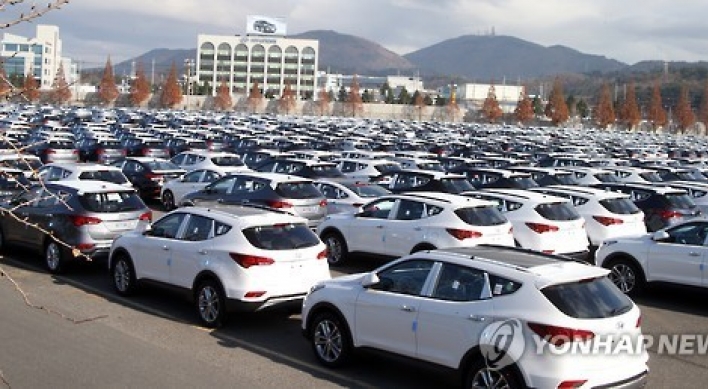 South Korea’s auto market ranks 10th place in 2015