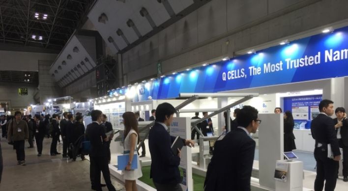 [Photo News] Hanwha introduces solar module lines at PV EXPO 2016
