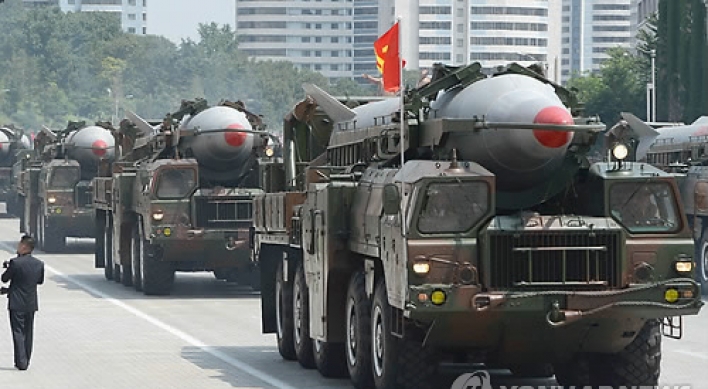N.K. fires two ballistic missiles, one explodes in midair