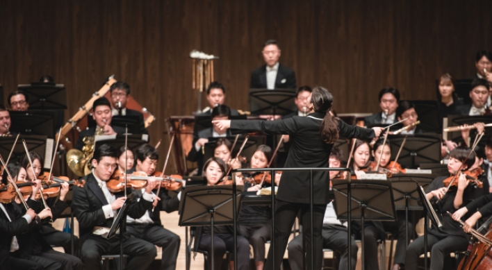 [Herald Interview]  Korea's first female chief conductor leads Gyeonggi Philharmonic at TIMF