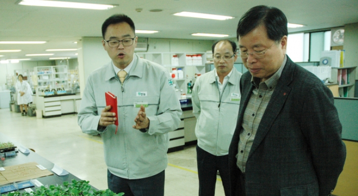 LG Chem CEO renews commitment to FarmHannong