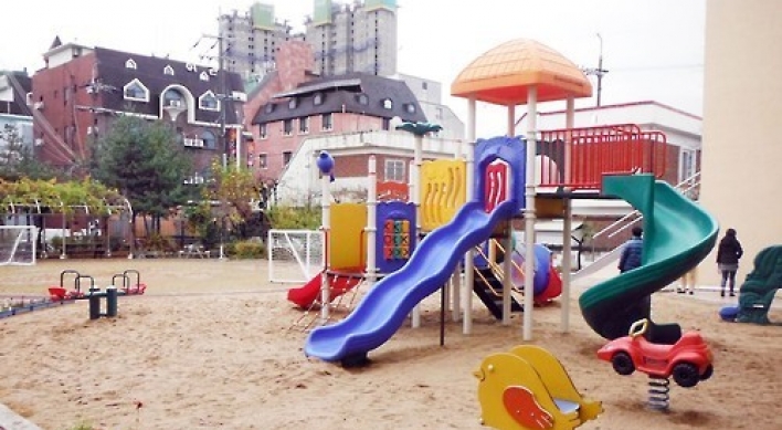 Korean children spend 34 minutes outdoors per day
