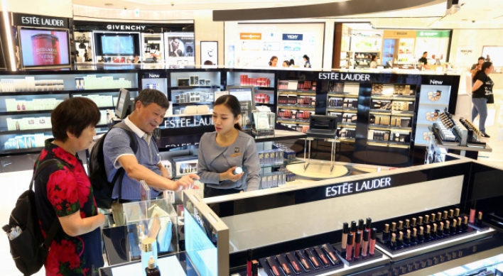 Sales of Korean-made products rise in duty-free shops