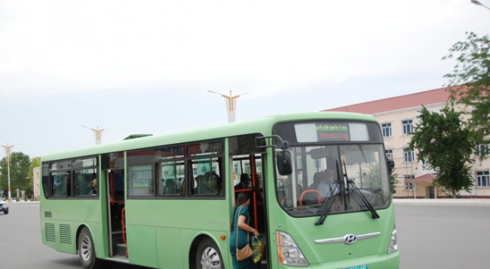 Hyundai Motor to supply 500 buses to Turkmenistan