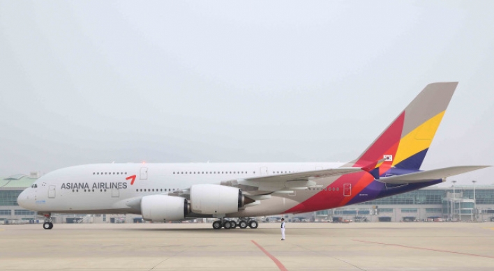 Asiana replacing parts in A380 from delayed New York-Incheon flight