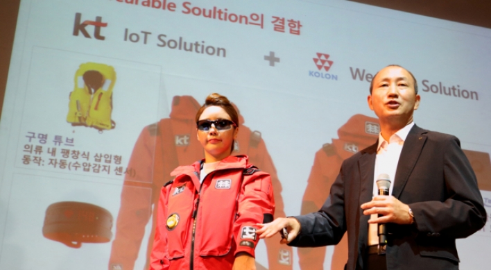 KT unveils self-developed ICT solutions for maritime safety