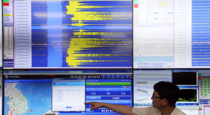 Korea no longer safe from earthquakes: experts