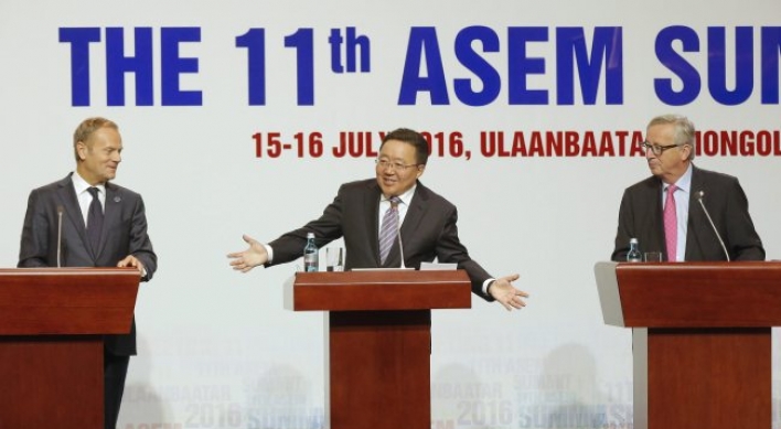 ASEM leaders condemn N.K. nuke, missile programs