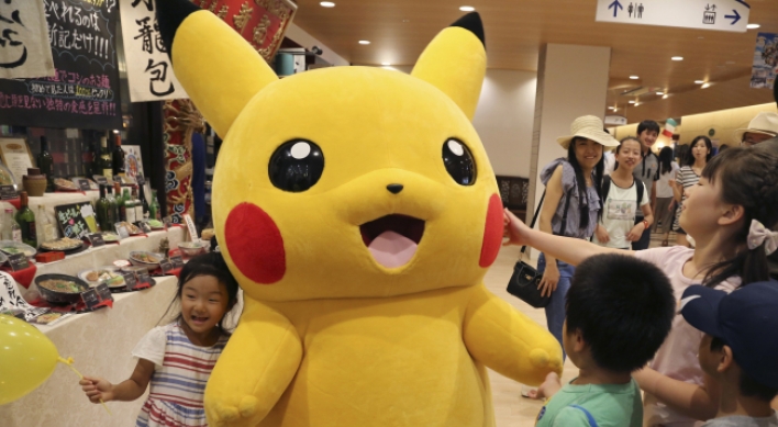 Korean retailers ride on ‘Pokemon Go’ craze
