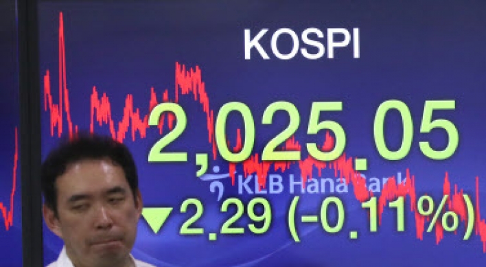Korean shares edge down ahead of Fed meeting