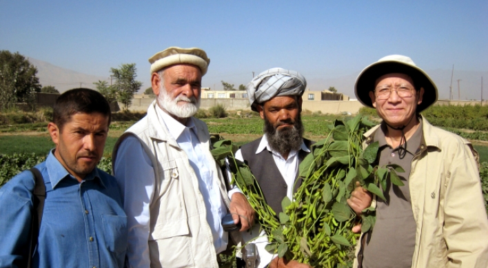 Sowing seeds of future in Afghanistan with soybeans