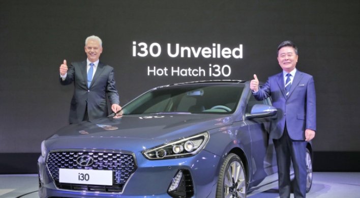 Hyundai rolls out new hot hatch i30