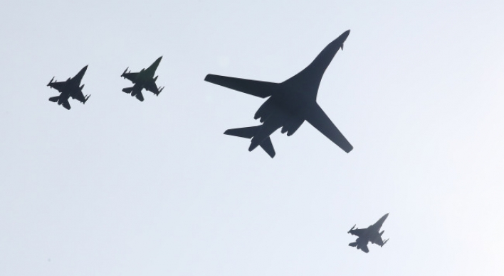 NK bristles at US supersonic bomber flyover