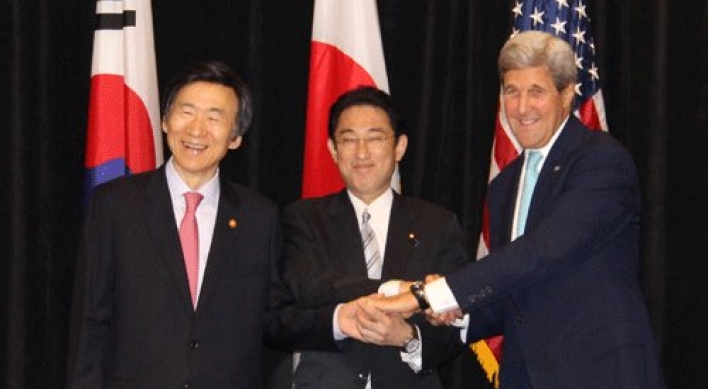 Top S. Korean, US, Japanese diplomats call for 'even stronger pressure' on N. Korea