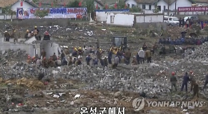 N. Koreans displaced by flooding hovers around 300,000: observer