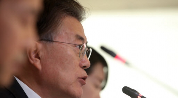 Moon vows to undo Park's key external policies