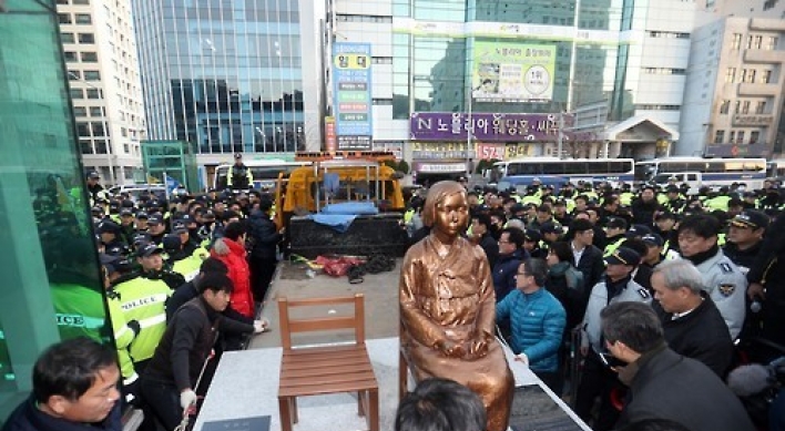 Ward office agrees on installation of 'comfort women' statue near Japanese consulate