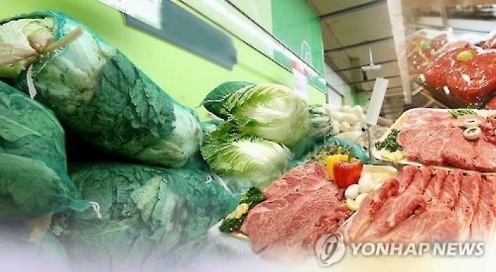 Korea's food price inflation highest among OECD states