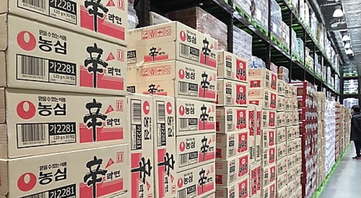 Ramyeon exports nearly triple over past decade
