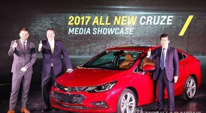 GM Korea sets domestic sales target at 194,000 for 2017