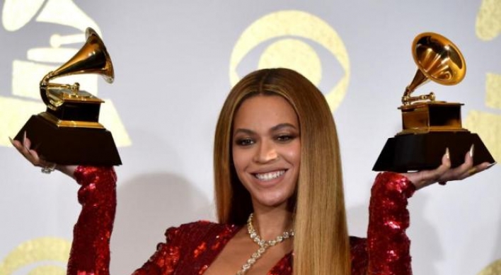 Riding high, Beyonce fails to break Grammy curse