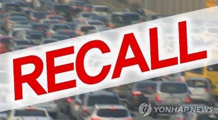 Korea to recall 2,721 foreign vehicles