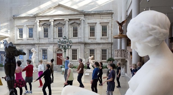 NY's Met Museum offers exercise amid world-class art
