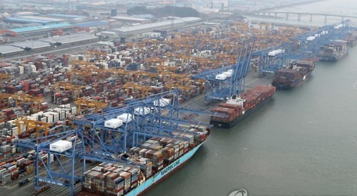 Korea's exports jump 26.2% in first 20 days of Feb.