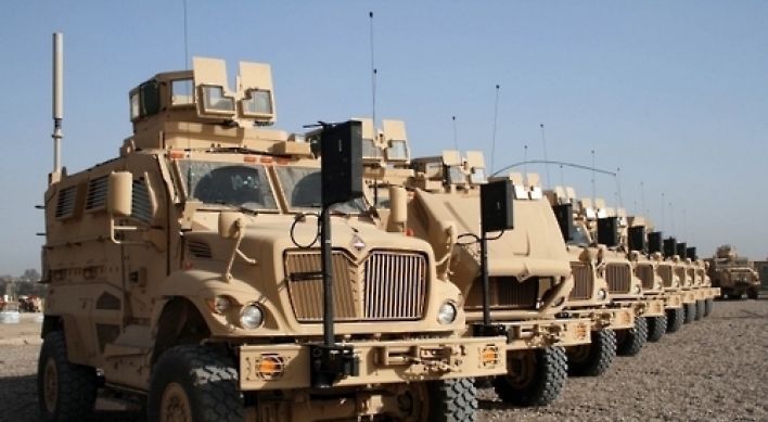 US military to complete deployment of more than 80 MRAPs to S. Korea this month