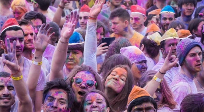 Holi to bring the color back to Korea