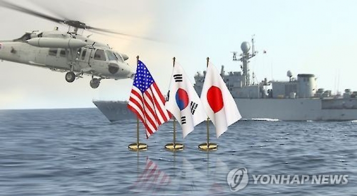 Korea, US, Japan begin missile warning exercise