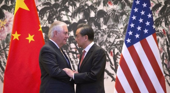 Top diplomats betray US-China differences on how to rein in N. Korea