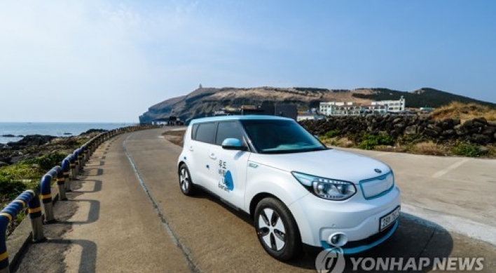 Kia sells 100 units of EVs to 'carbon-free' resort island