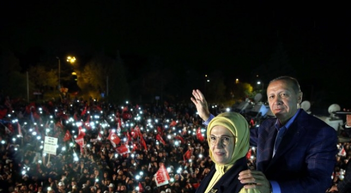 [Newsmaker] Turkey's pugnacious chief Erdogan wins again
