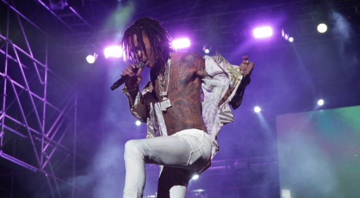 [Herald Review]Wiz Khalifa goes wild and free in Seoul