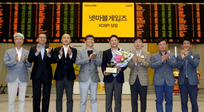 Netmarble debuts on Kospi, marking Korea’s biggest IPO in 7 years
