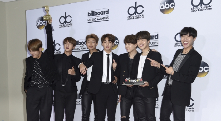 BTS becomes first K-pop group to win at Billboard Music Awards