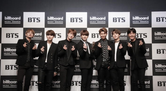 BTS says just getting started with BBMA award