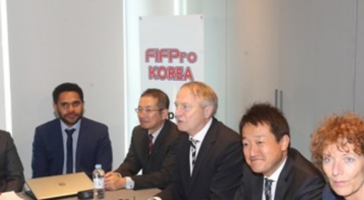 Int'l footballers' union executive says S. Korean players need voice