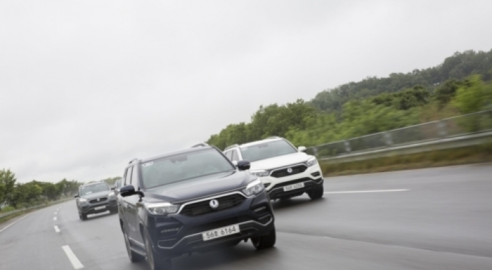 Solid driving characteristics, comfort key attributes of SsangYong's new G4 Rexton SUV