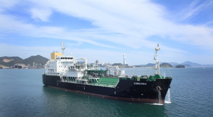 [Photo News] STX successfully constructs new LNG vessel