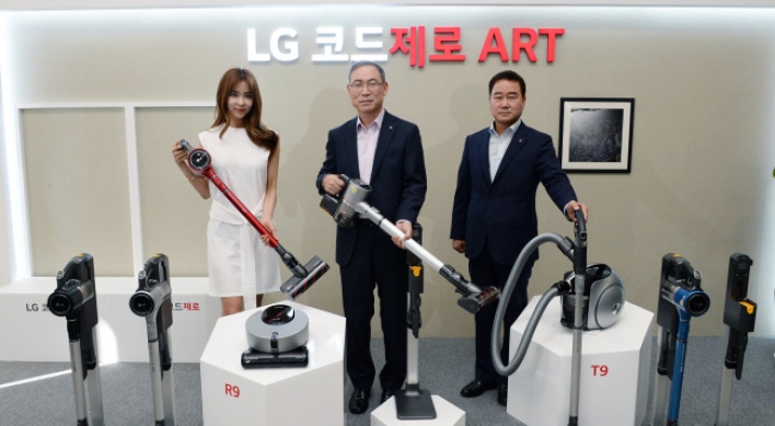 LG aims globally with cordless cleaner lineup
