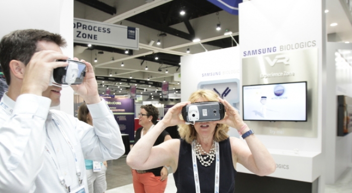 Samsung BioLogics ups appeal at US biotech convention with high tech