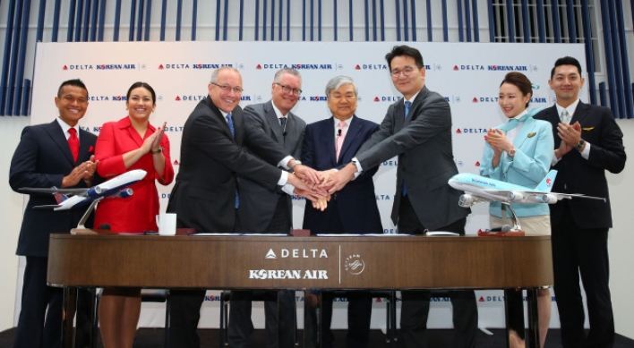 Korean Air, Delta agree tie-up for Pacific routes
