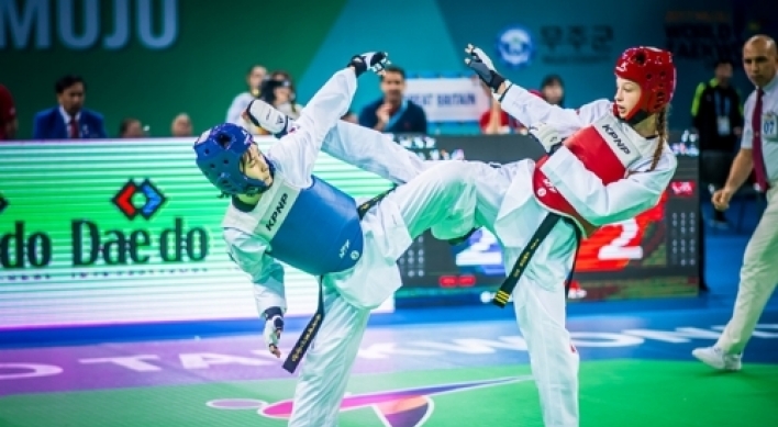 Korean Olympic champion ousted in quarterfinals at taekwondo worlds
