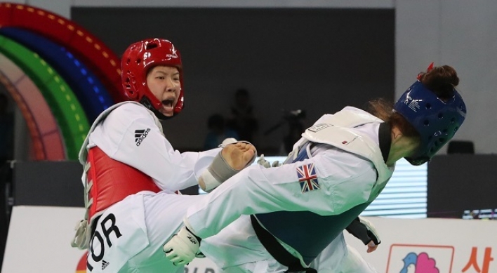 Korean An Sae-bom takes bronze at taekwondo worlds