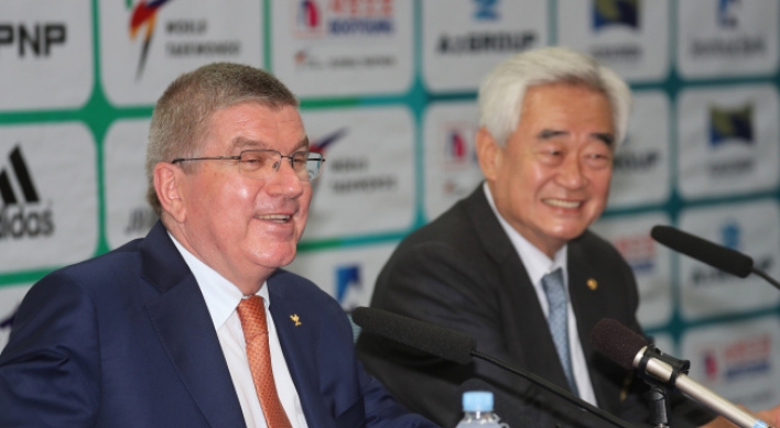 IOC President Bach hails taekwondo's evolution into 'global' sport