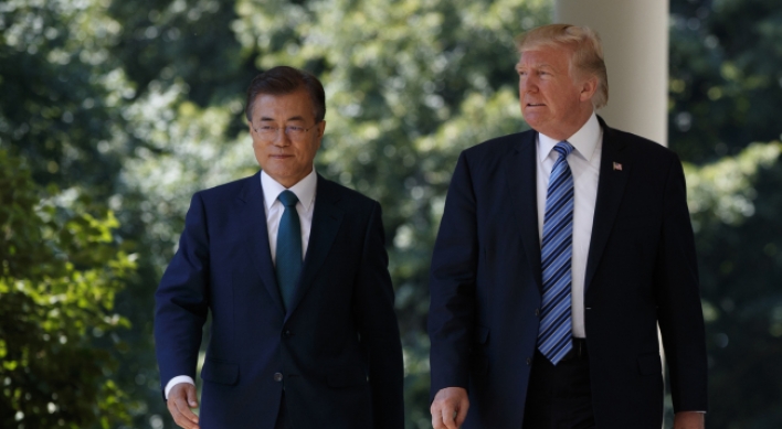 Full script of joint news conference of Presidents Moon Jae-in and Donald Trump
