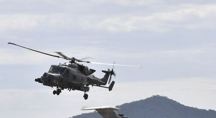 Korean Navy deploys 4 more Wildcat choppers