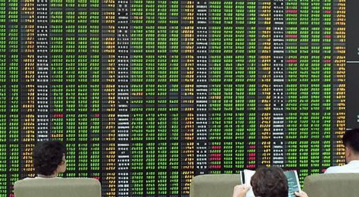Korean shares up in late morning trading
